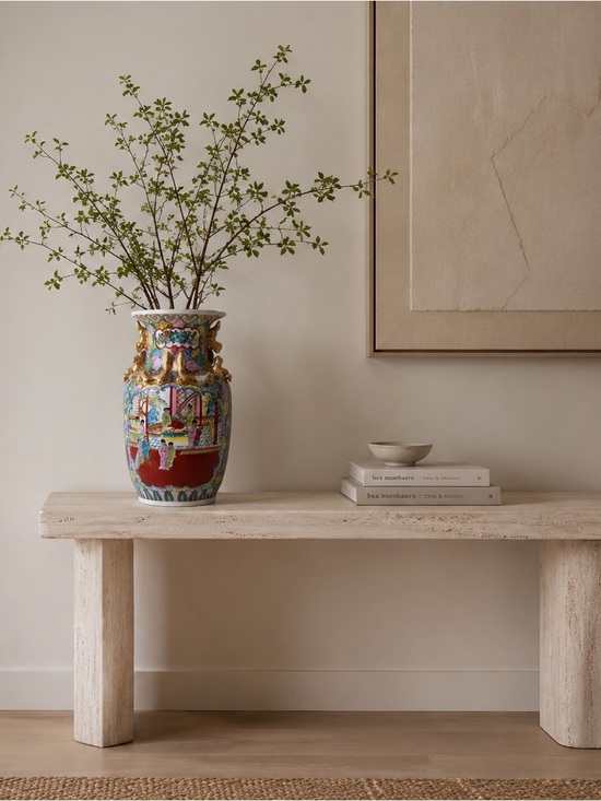 Other - Chinese Rose Medallion Porcelain Vase